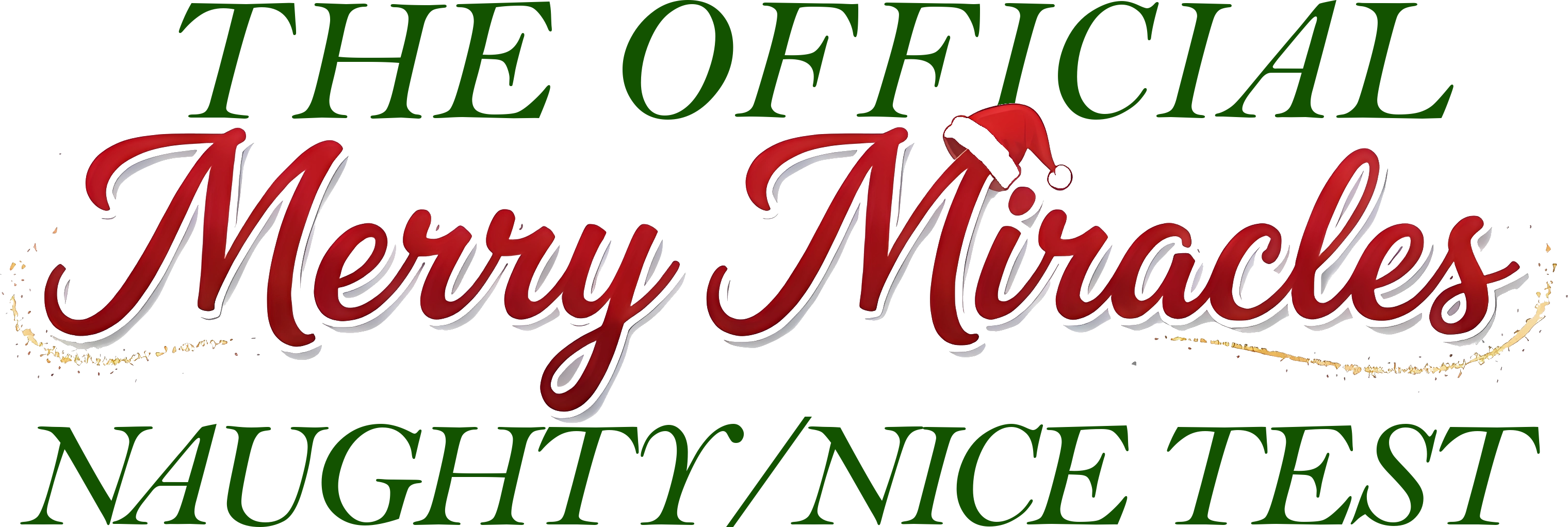 The Official Merry Miracles Naughty/Nice Test